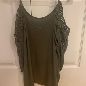 Olive green Target blouse